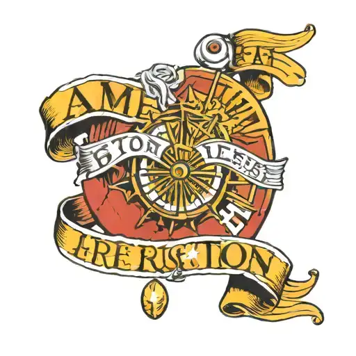 To do with the british band the stone roses intertwined with the lyrics i am the resurrection and i am the life tattoo design idea