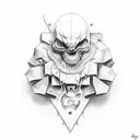 Oderint dum metuant tattoo design idea