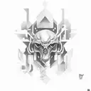 Oderint dum metuant tattoo design idea