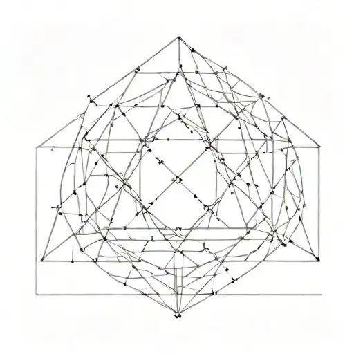 mathematical gothic sigal  tattoo design idea