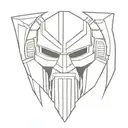 MF DOOM The Illest Villain tattoo design idea
