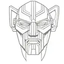 MF DOOM The Illest Villain tattoo design idea