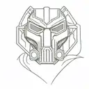 MF DOOM The Illest Villain tattoo design idea