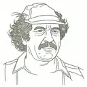 Pablo Escobar tattoo design idea