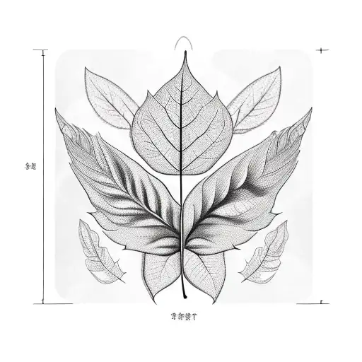 Make a design with many leaves for the shoulder and fall towards the arm with a Güembe plant tattoo design idea