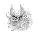 long olive vine lives tattoo design idea