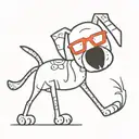 dog tattoo design idea