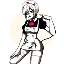 undertale nurse tattoo design idea
