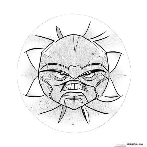 David and goliath tattoo design idea