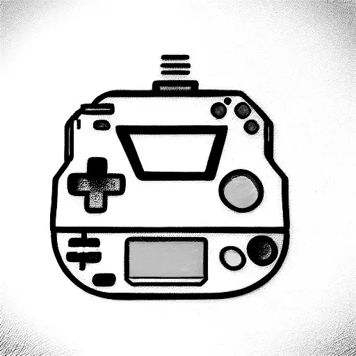 Gameboy color tattoo design idea