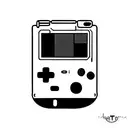 Gameboy color tattoo design idea