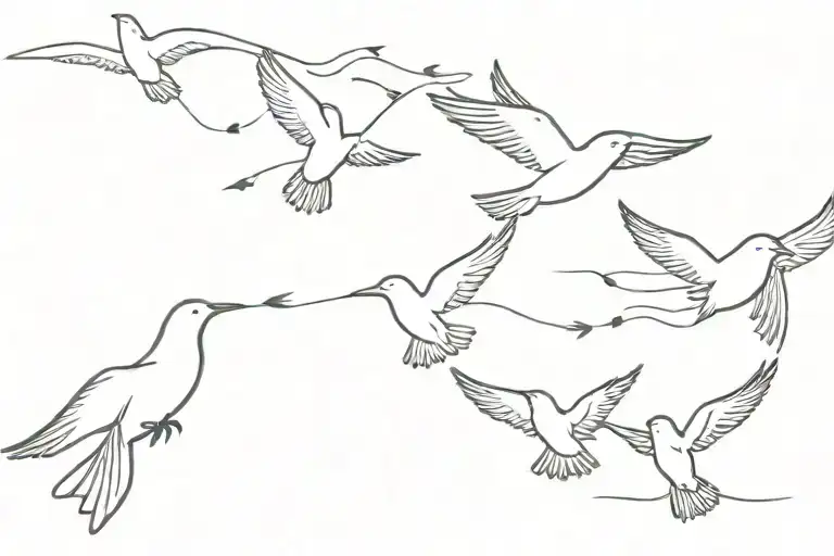 1,707+ Birds Flying Away Tattoo Ideas in 2026 - BlackInk AI