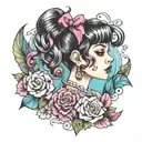 Melanie Martinez  tattoo design idea