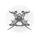 Navy seal bonefrog tattoo design idea