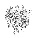 open door tattoo design idea