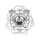 open door tattoo design idea