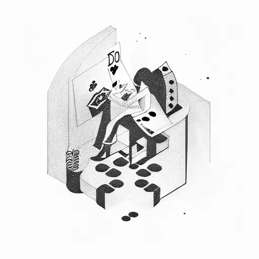 CASINO  tattoo design idea