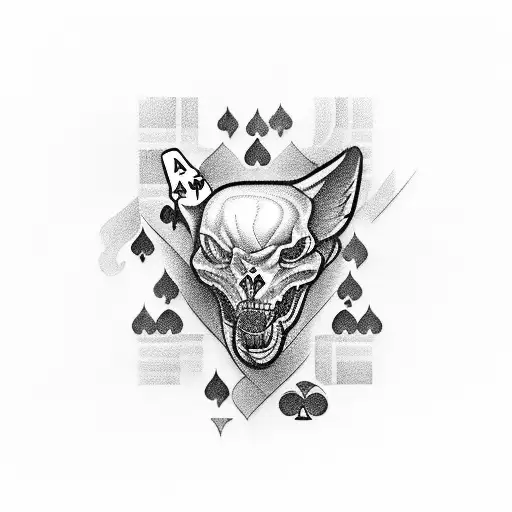 CASINO  tattoo design idea
