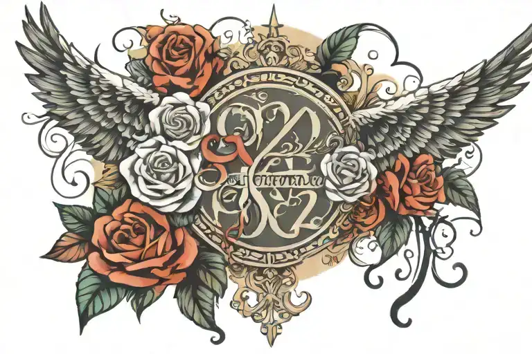 Romans 12:21 tattoo design idea