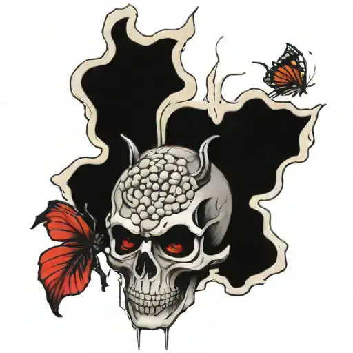 flowers, honey comb," Satan couldnt take me out. Now he's trying to wear me out; not today Satan" tattoo design idea
