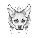 my Dog Bucky  tattoo design idea