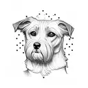 my Dog Bucky  tattoo design idea