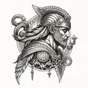 song of achilles tattoo design idea