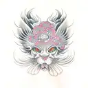 clouds tattoo design idea