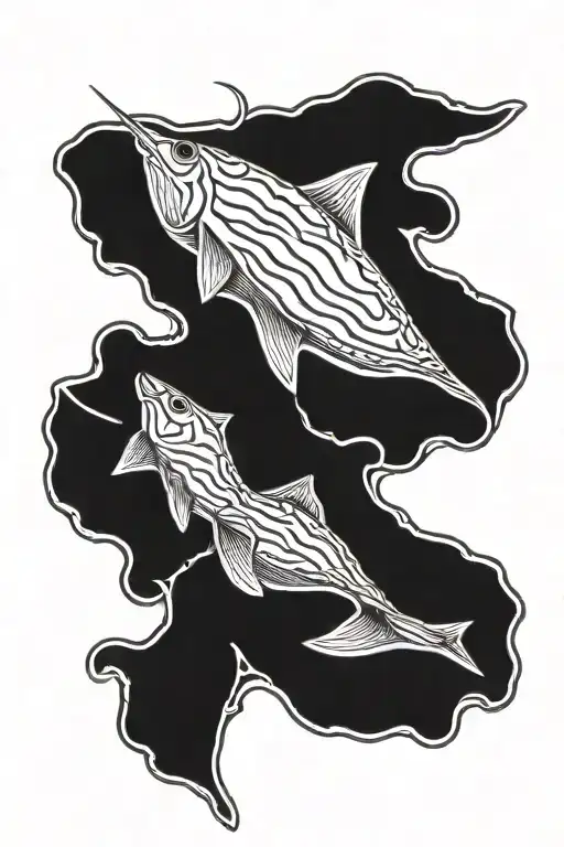 blanket ray tattoo design idea