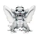 lilo and stitch, ohana tattoo design idea