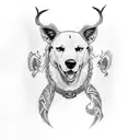 Post Malone tattoo design idea