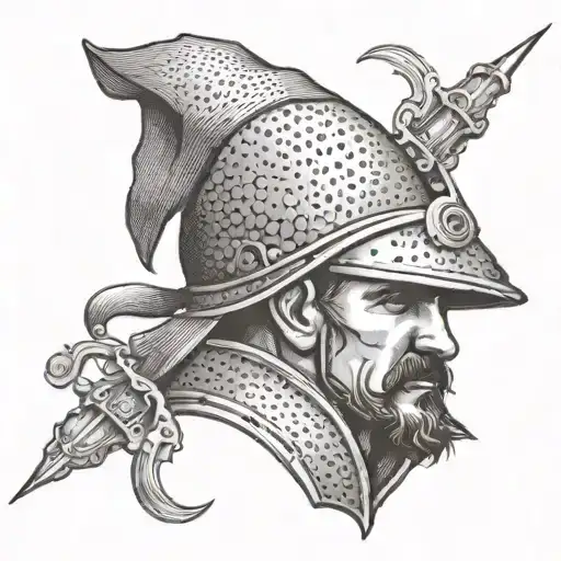 Spanish legion  tattoo design idea
