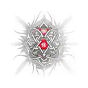 Caduceus tattoo design idea