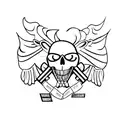 motor, Harley Davidson  tattoo design idea