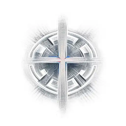 Christian Cross tattoo design idea