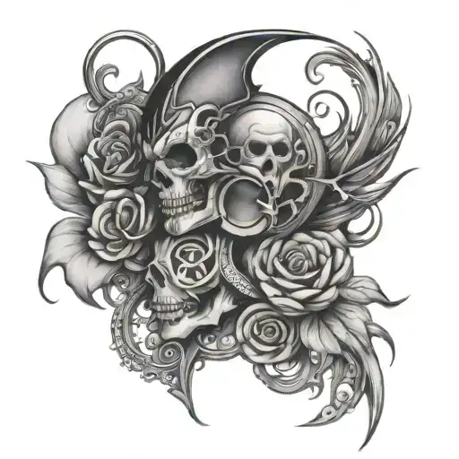 y2k tattoo design idea
