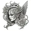 y2k tattoo design idea