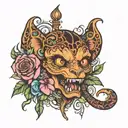 BBC slut BBC only tattoo design idea