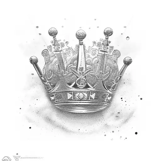 Queen's Crown tattoo design idea