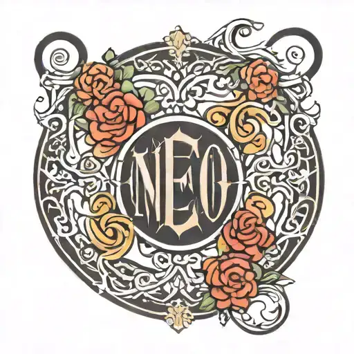 ambigram image tattoo design idea