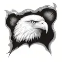 eagle tattoo design idea