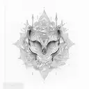 trap tattoo design idea