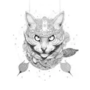 trap tattoo design idea