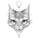 I love you equals tattoo design idea