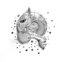 I love you equals tattoo design idea