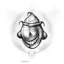 oogie boogie from nightmare before christmas tattoo design idea