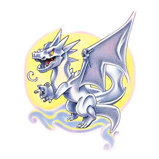 charizard tattoo design idea