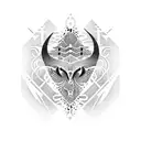 slavik fingerprint tattoo design idea