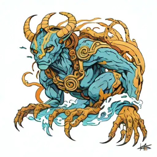 Ronal from James Cameron's Avatar The Way of Water tattoo design idea