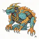 Ronal from James Cameron's Avatar The Way of Water tattoo design idea